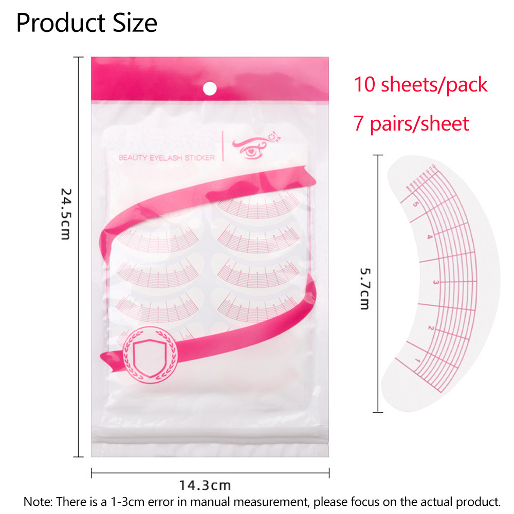 2/5 Paket Stiker Pemetaan Bulu - Lash Mapping Sticker ulasan dan harga