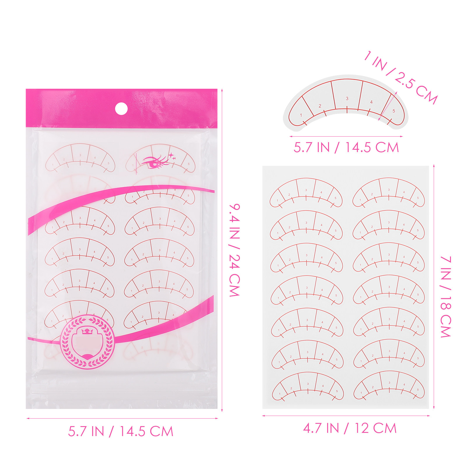 10 Lembar Patch Penentu Posisi - Eyelash Extension Is Safe ulasan dan harga