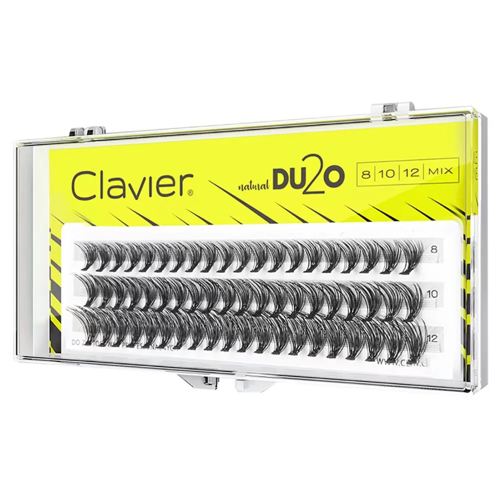 Clavier DU2O 10 Kotak Per Set  - Eyelash Extension Double Volume ulasan dan harga