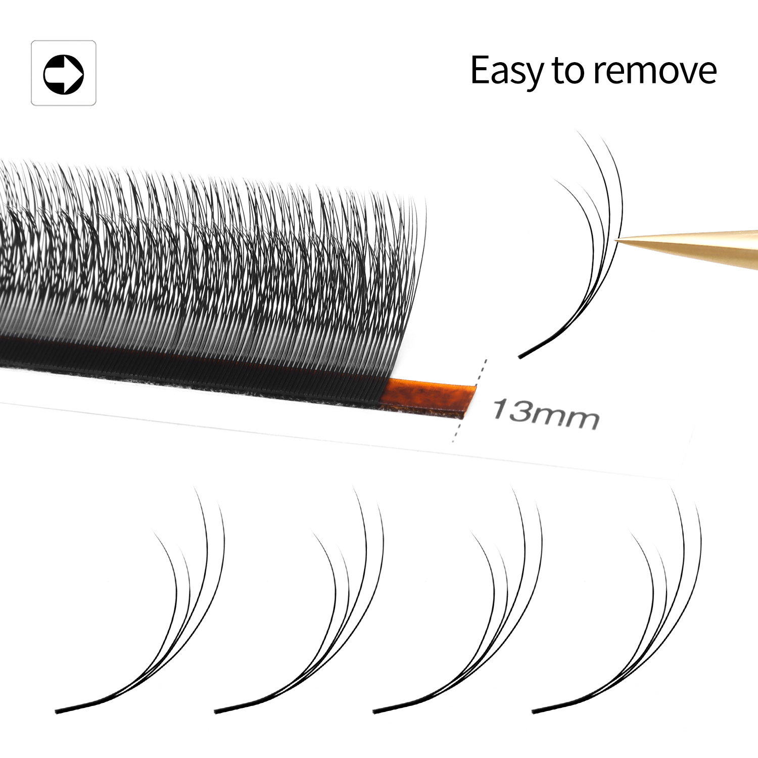 XIUSUZAKI Ekstensi Bulu Mata Y - Eyelash Extension Double Volume ulasan dan harga